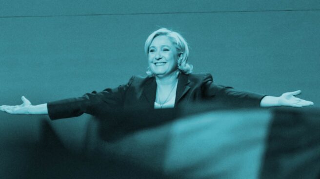 lepen_opi Marine Le Pen, candidata a presidir Francia.