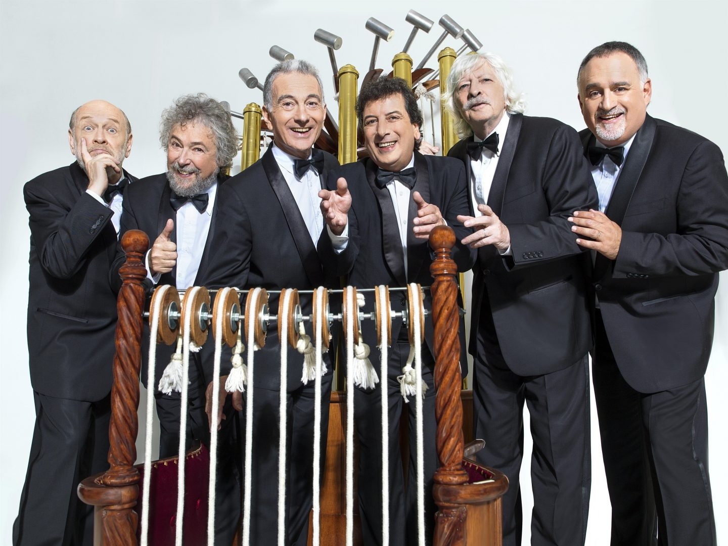 El grupo argentino Les Luthiers.