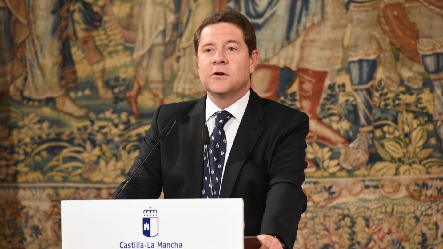 El presidente de Castilla-La Mancha, Emiliano García-Page.
