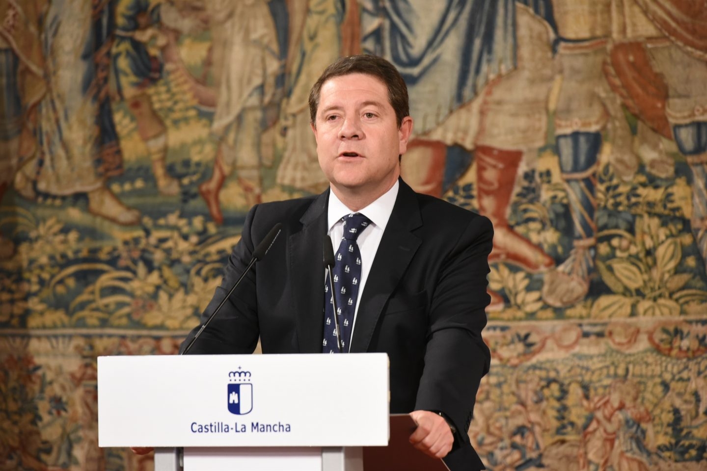 El presidente de Castilla-La Mancha, Emiliano García-Page.