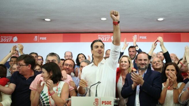 Pedro Sánchez: "A partir de mañana, un PSOE unido y rumbo a La Moncloa"