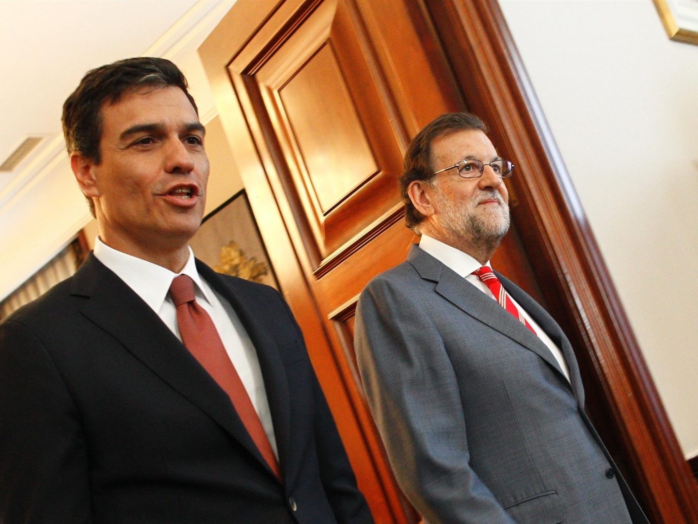 Pedro Sánchez y Mariano Rajoy.