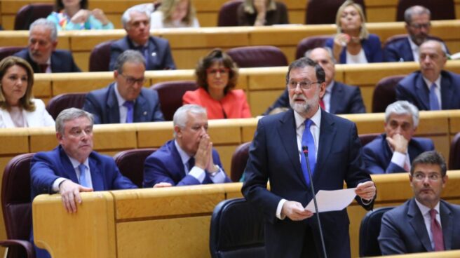 Mariano Rajoy en el Senado.