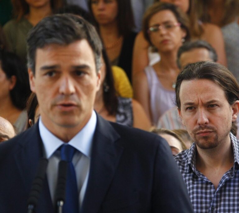 Iglesias rectifica la estrategia de acoso al PSOE y ve a Pedro Sánchez como un aliado