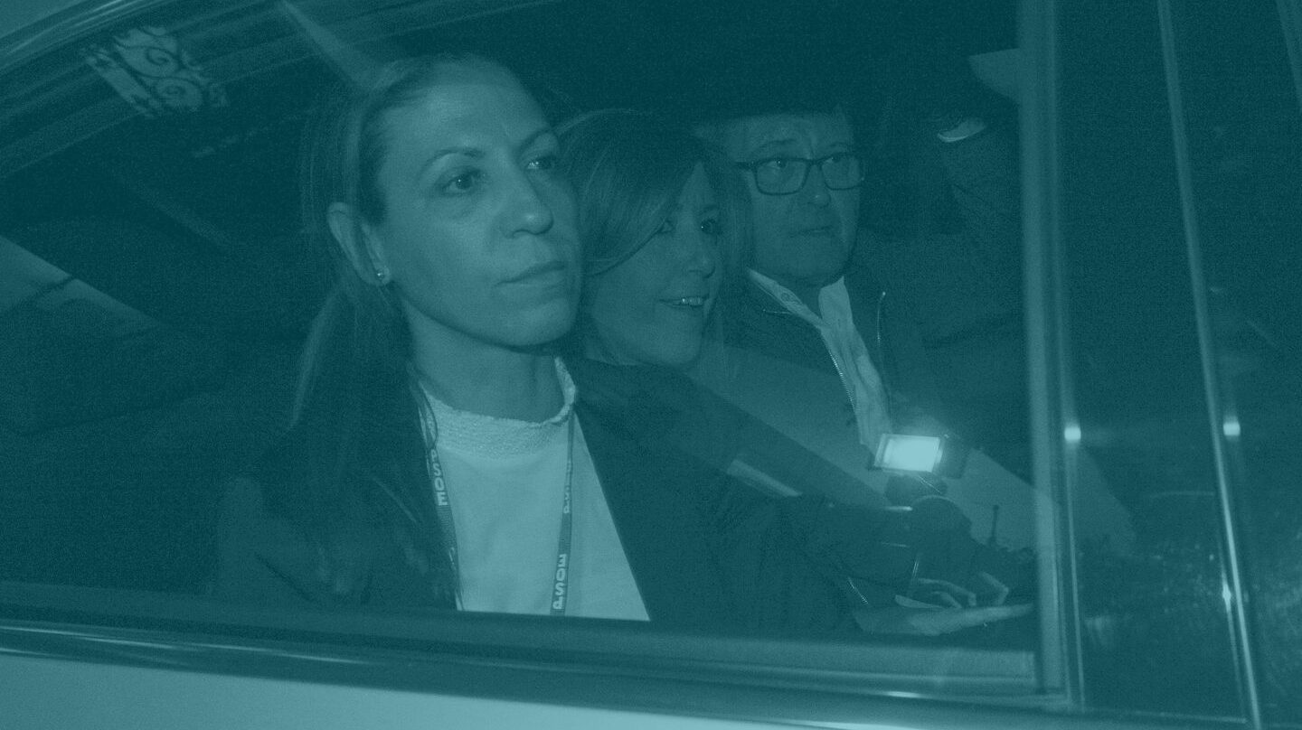 Susana Díaz abandona Ferraz.
