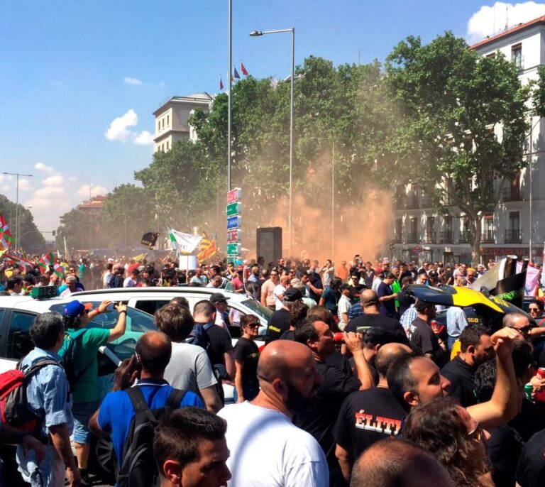 Las huelgas de Metro y taxi colapsarán el centro de Madrid durante el Orgullo