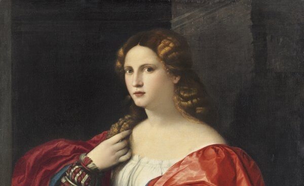 thyssen 'Retrato de una mujer joven llamada "La Bella"', de Jacopo Negretii.