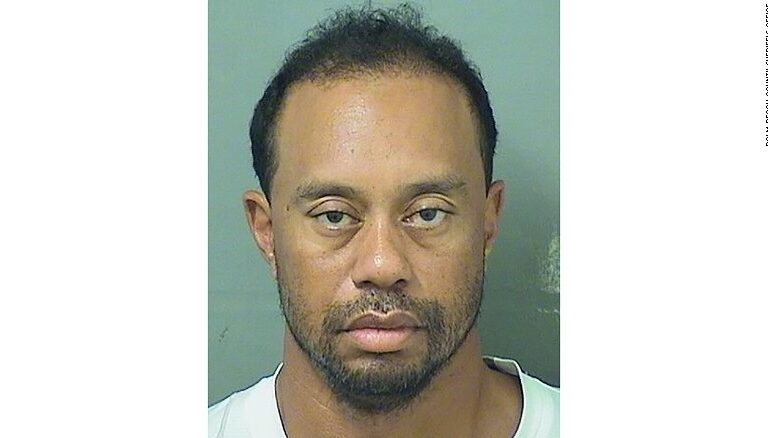 Detenido Tiger Woods por conducir borracho