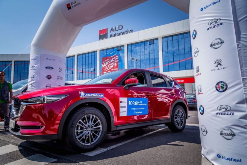 La salida de esta peculiar competición tuvo lugar, el pasado 1 de junio desde la sede de ALD Automotive en Majadahonda (Madrid).