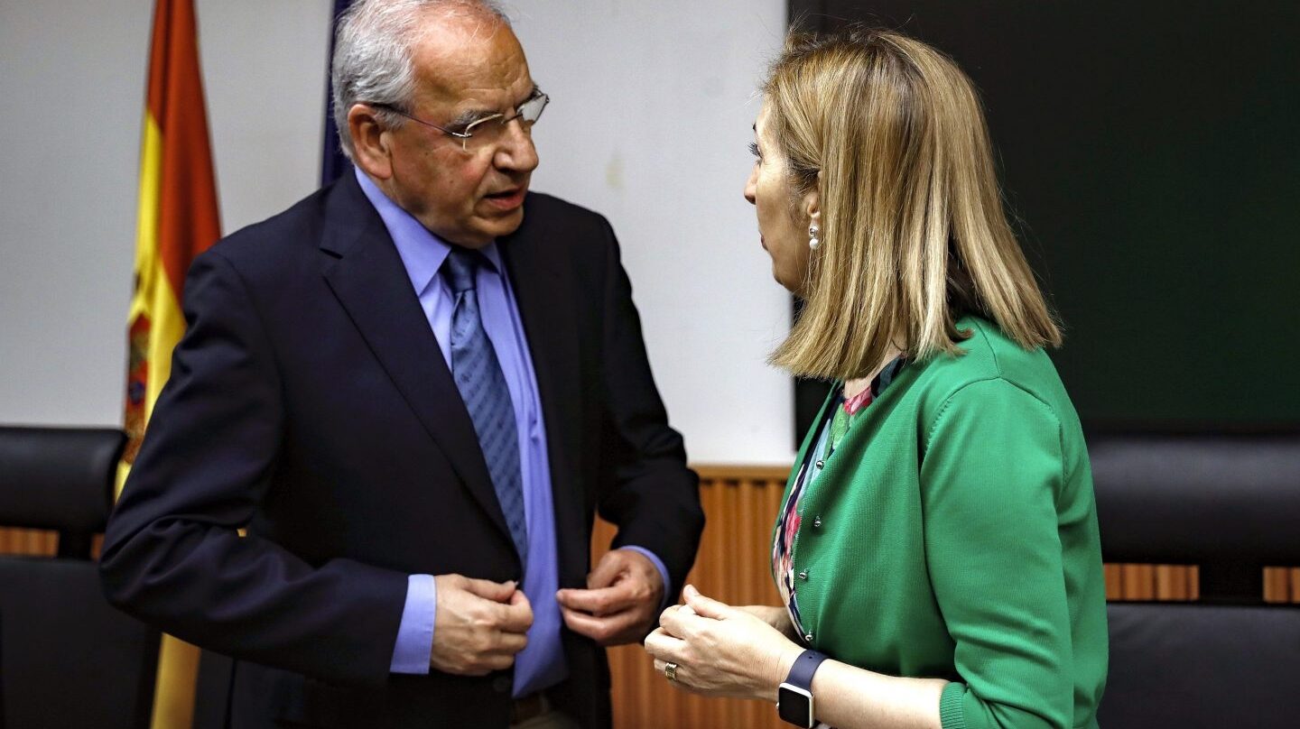 El ex vicepresidente del Gobierno y ex número dos del PSOE Alfonso Guerra.