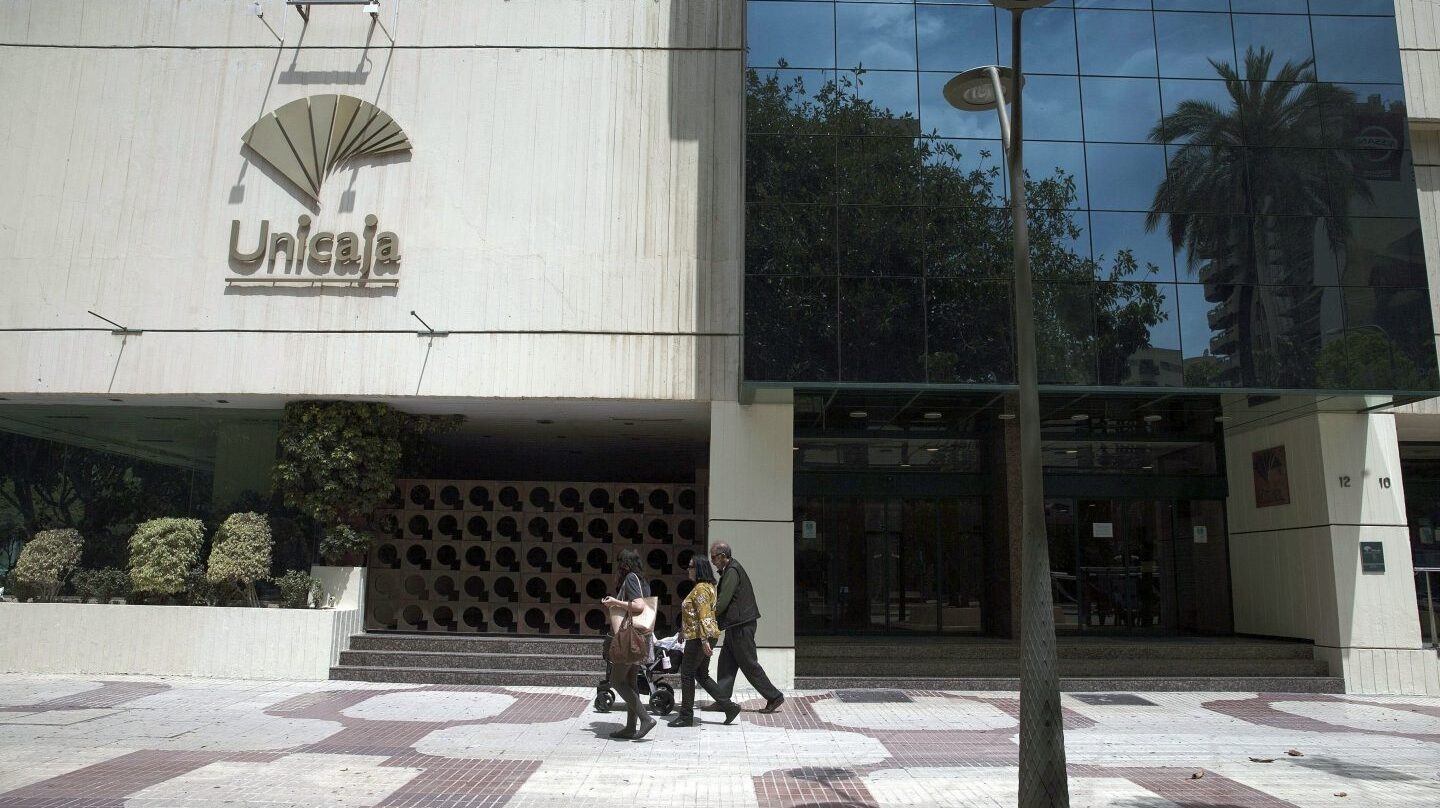 Sede de Unicaja en Málaga.