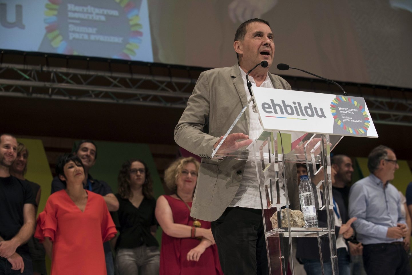 El coordinador general de EH Bildu, Arnaldo Otegi.