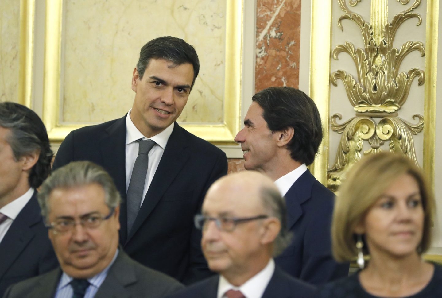 40º aniversario de las elecciones: Sánchez y Aznar.