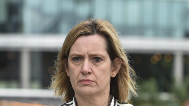 La ministra del Interior británica Amber Rudd.