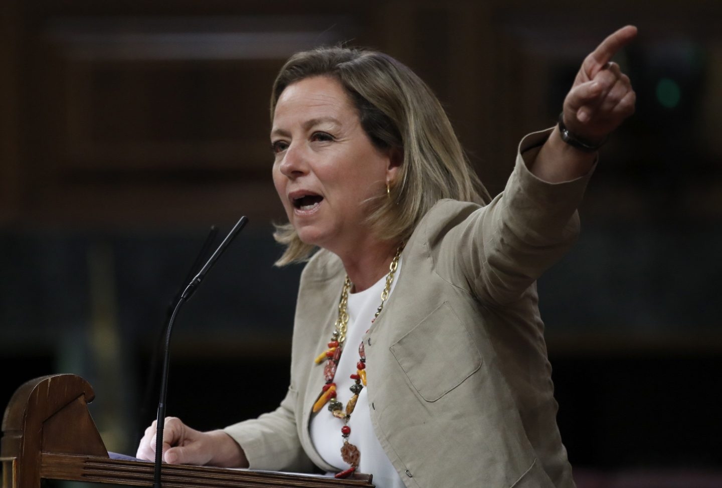 La diputada de Coalición Canaria Ana Oramas.