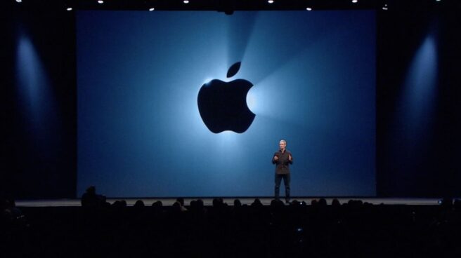 El CEO de Apple, Tim Cook, en la WWDC del año pasado.