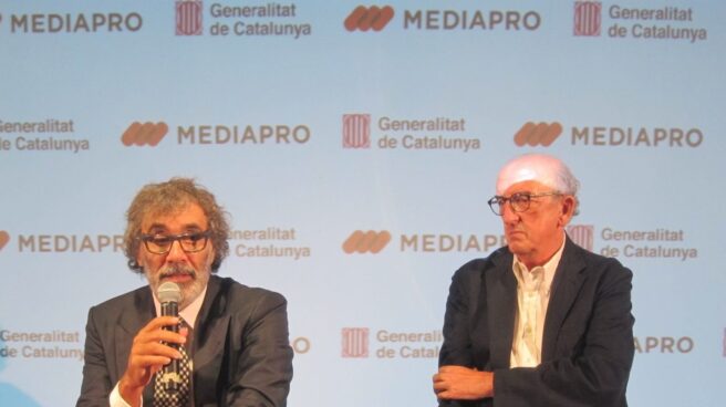 Tatxo Benet y Jaume Roures, en una presentación el pasado mayo.