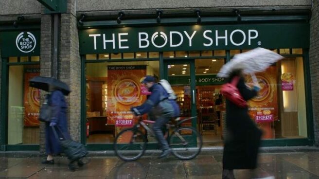Body Shop Fachada de una de las tiendas The Body Shop.