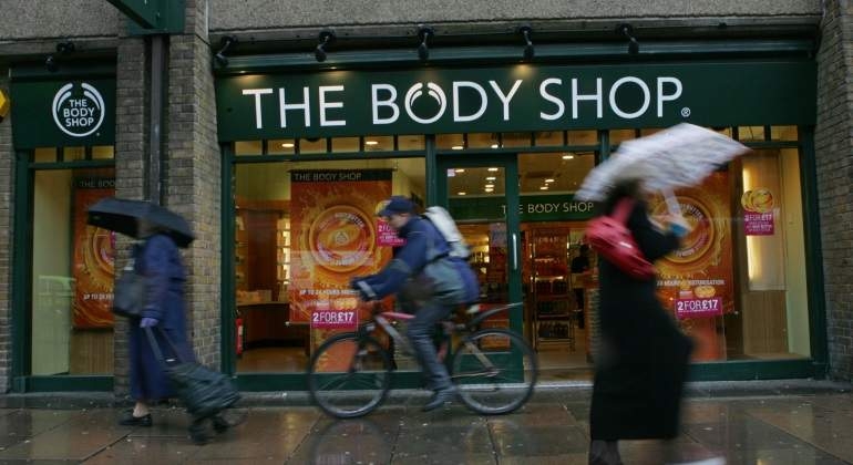 Fachada de una de las tiendas The Body Shop.