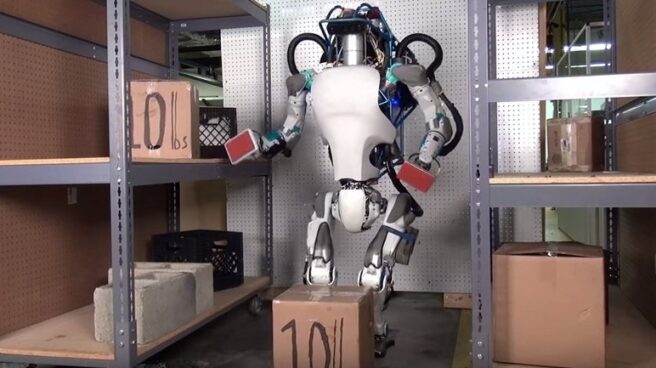 Boston Dynamics Atlas, una de las creaciones de Boston Dynamics.