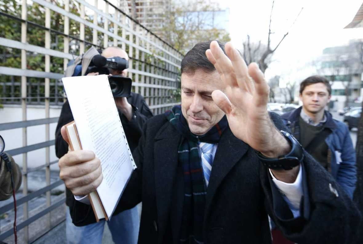 El doctor Eufemiano Fuentes, durante el juicio de la Operación Puerto.