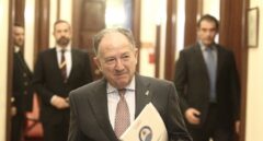 Félix Sanz Roldán, en el Congreso de los Diputados.