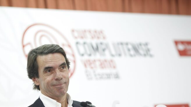 José Maria Aznar, durante la clausura de los cursos de FAES.