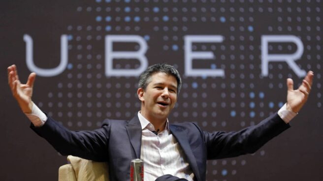 Kalanick El CEO de Uber, Travis Kalanick.
