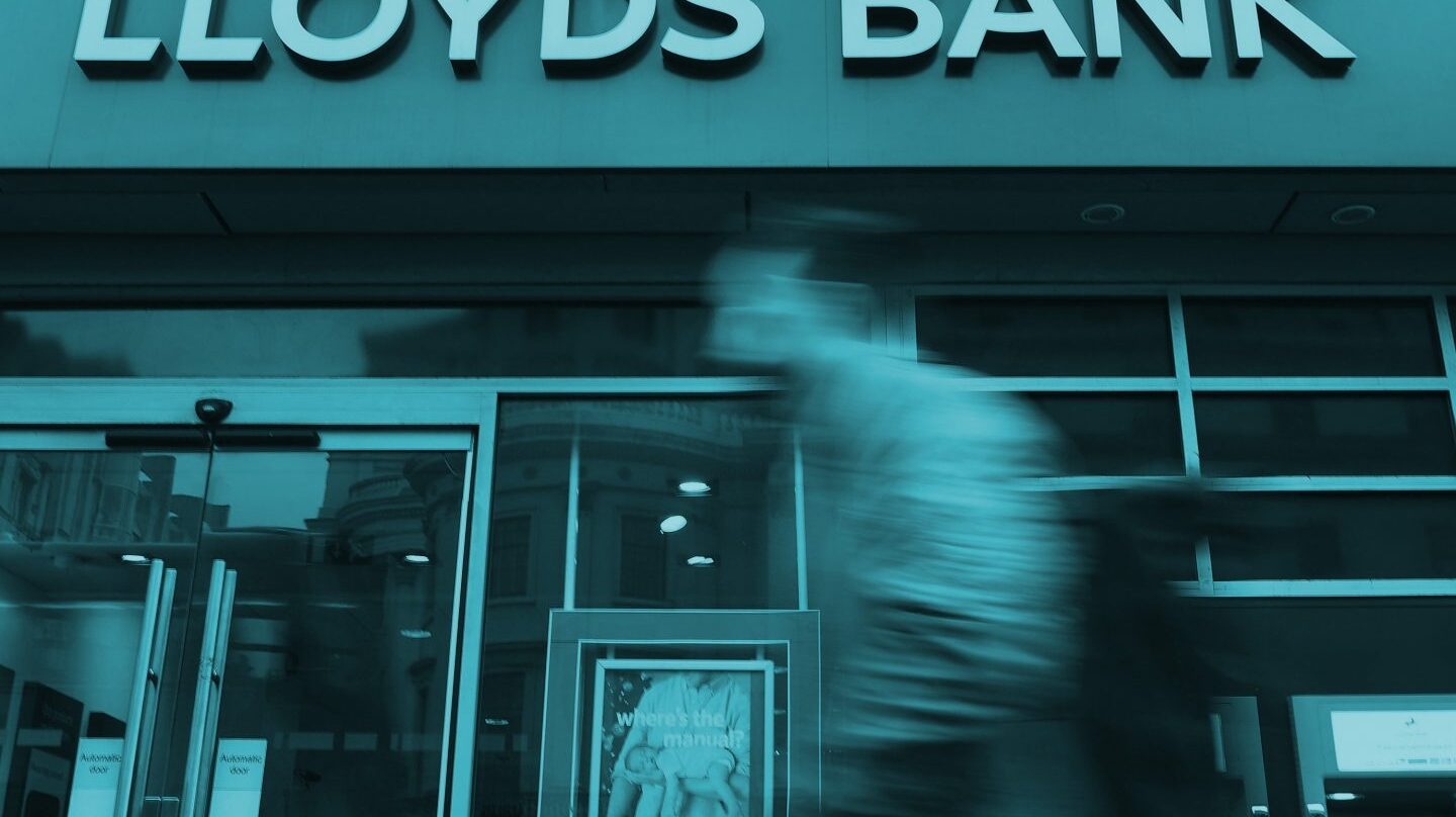 Sucursal de Lloyds, en Londres (Reino Unido).