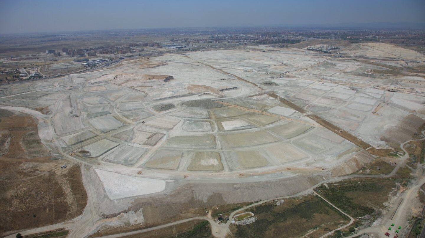 Vista aérea de Los Berrocales, uno de los desarrollo urbanísticos que contempla más de 20.000 viviendas nuevas.