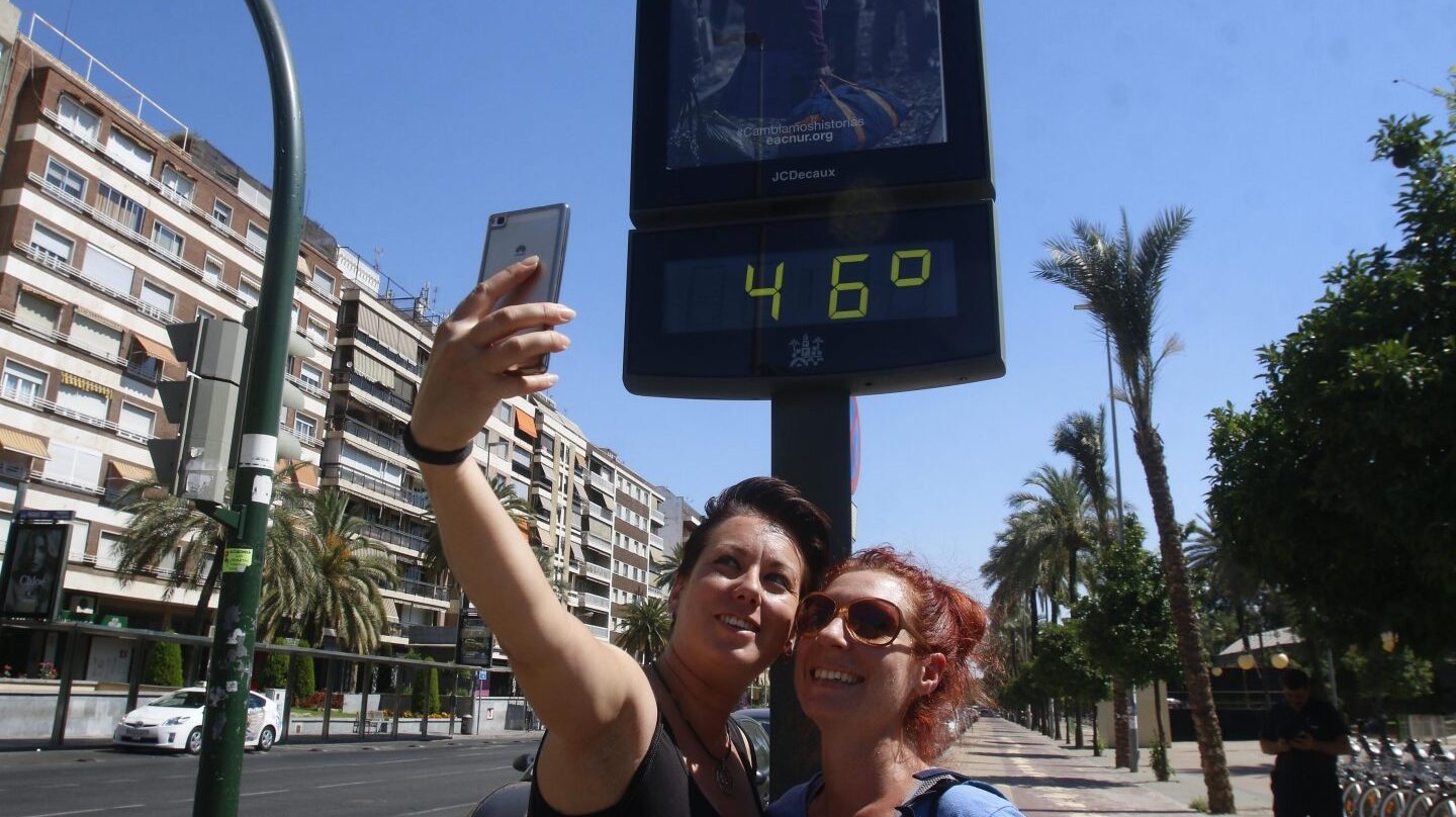 Ola de calor: 46 grados en el centro de Córdoba.