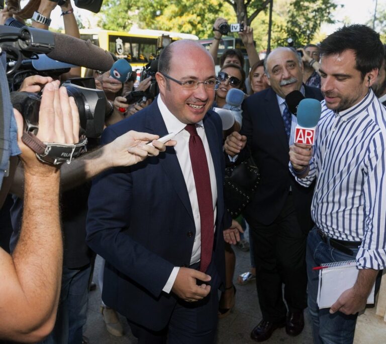 El TSJM envía a juicio al ex presidente de Murcia, Pedro Antonio Sánchez