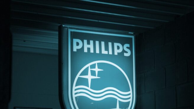 Logotipo del grupo holandés Royal Philips.