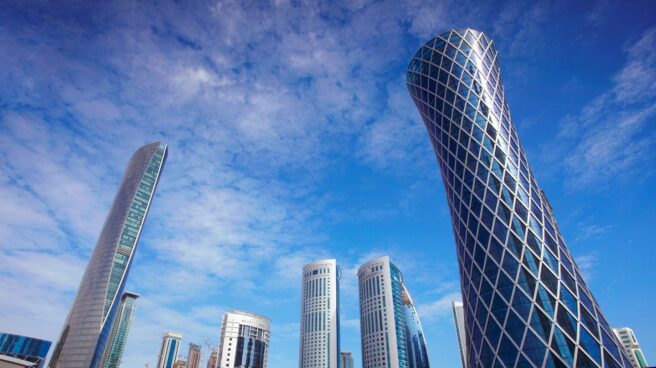 Los rascacielos se han convertido en un símbolo de Doha, capital de Qatar.