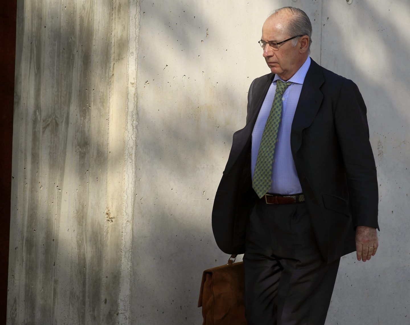 Rodrigo Rato llega a la Audiencia para declarar por Gürtel.