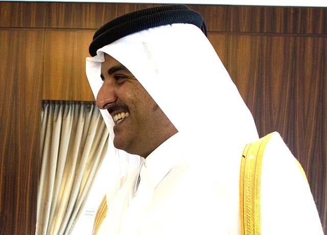 El emir de Qatar, Tamim bin Hamad Al Thani.