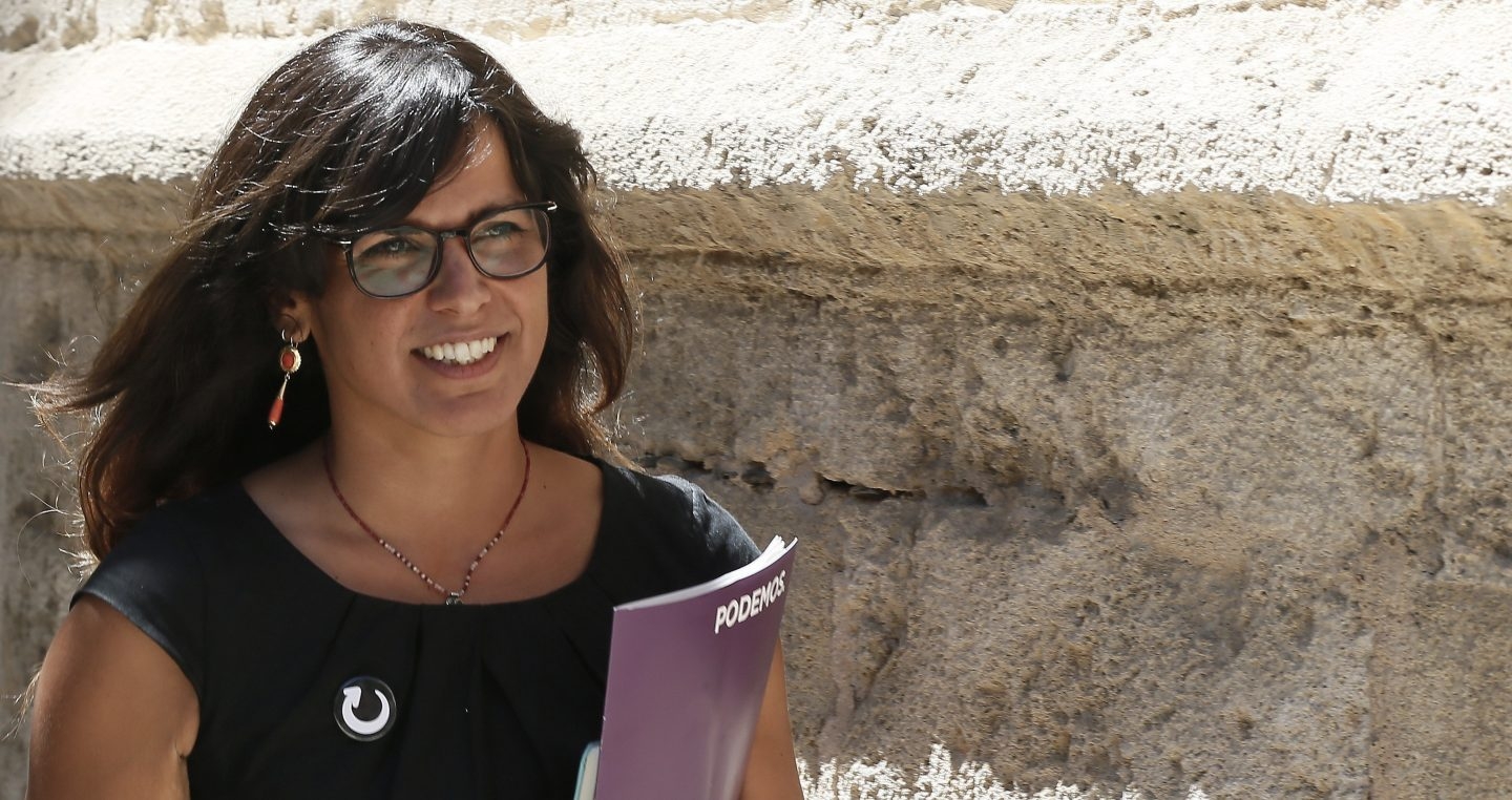 La líder andaluza de Podemos, Teresa Rodríguez.