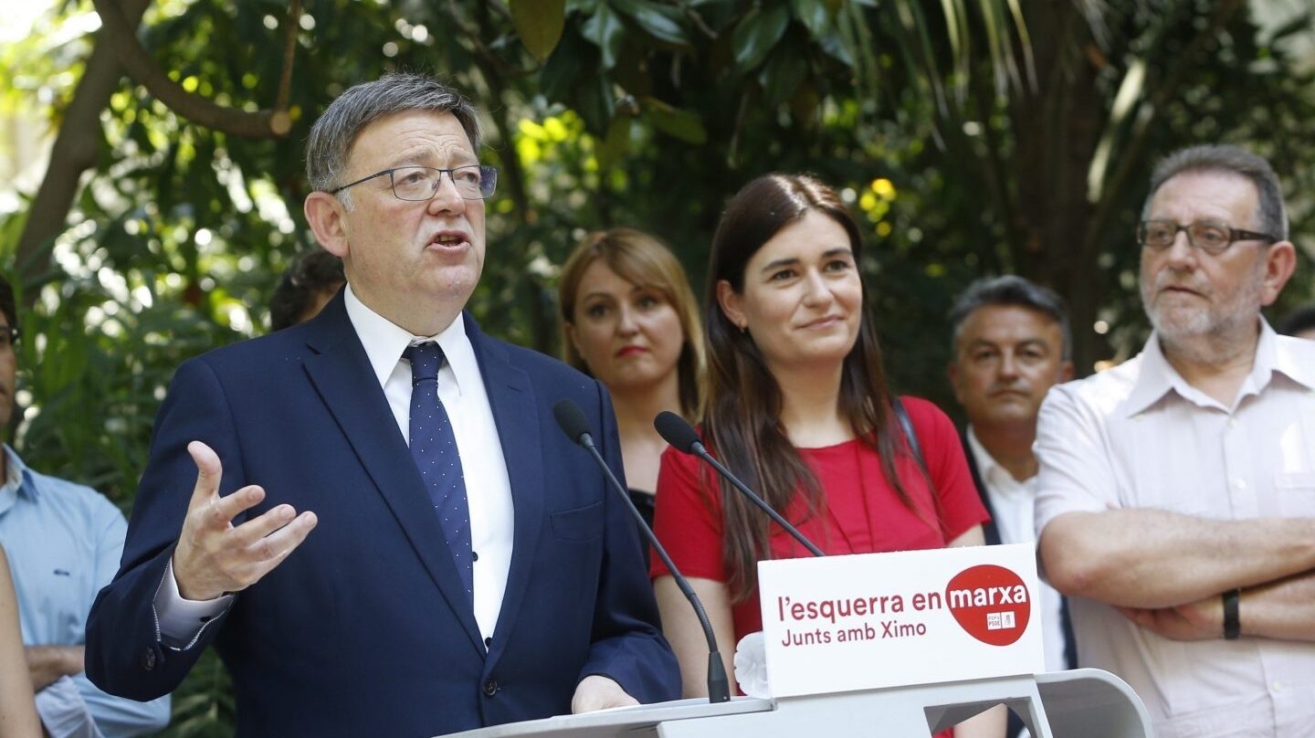 El presidente de la Generalitat Valenciana, Ximo Puig, este lunes.