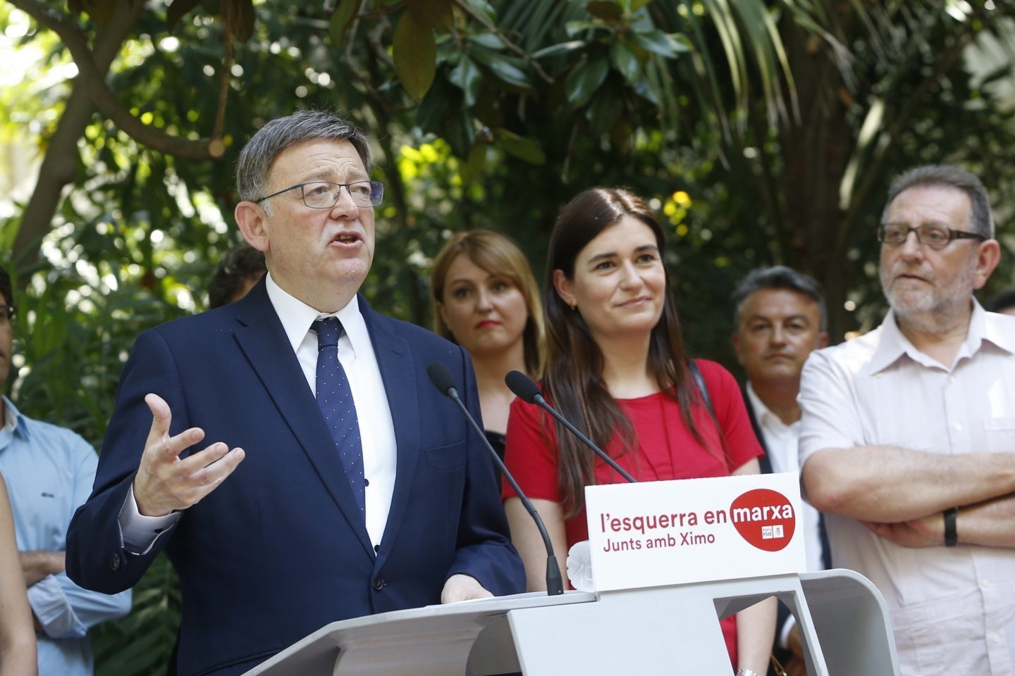 El presidente de la Generalitat Valenciana, Ximo Puig, este lunes.