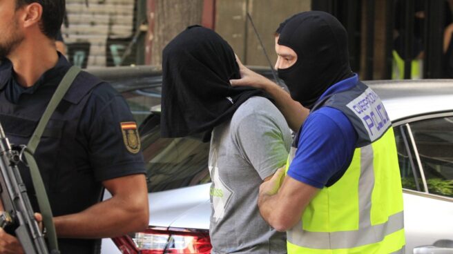 Yihadista detenido en Madrid.