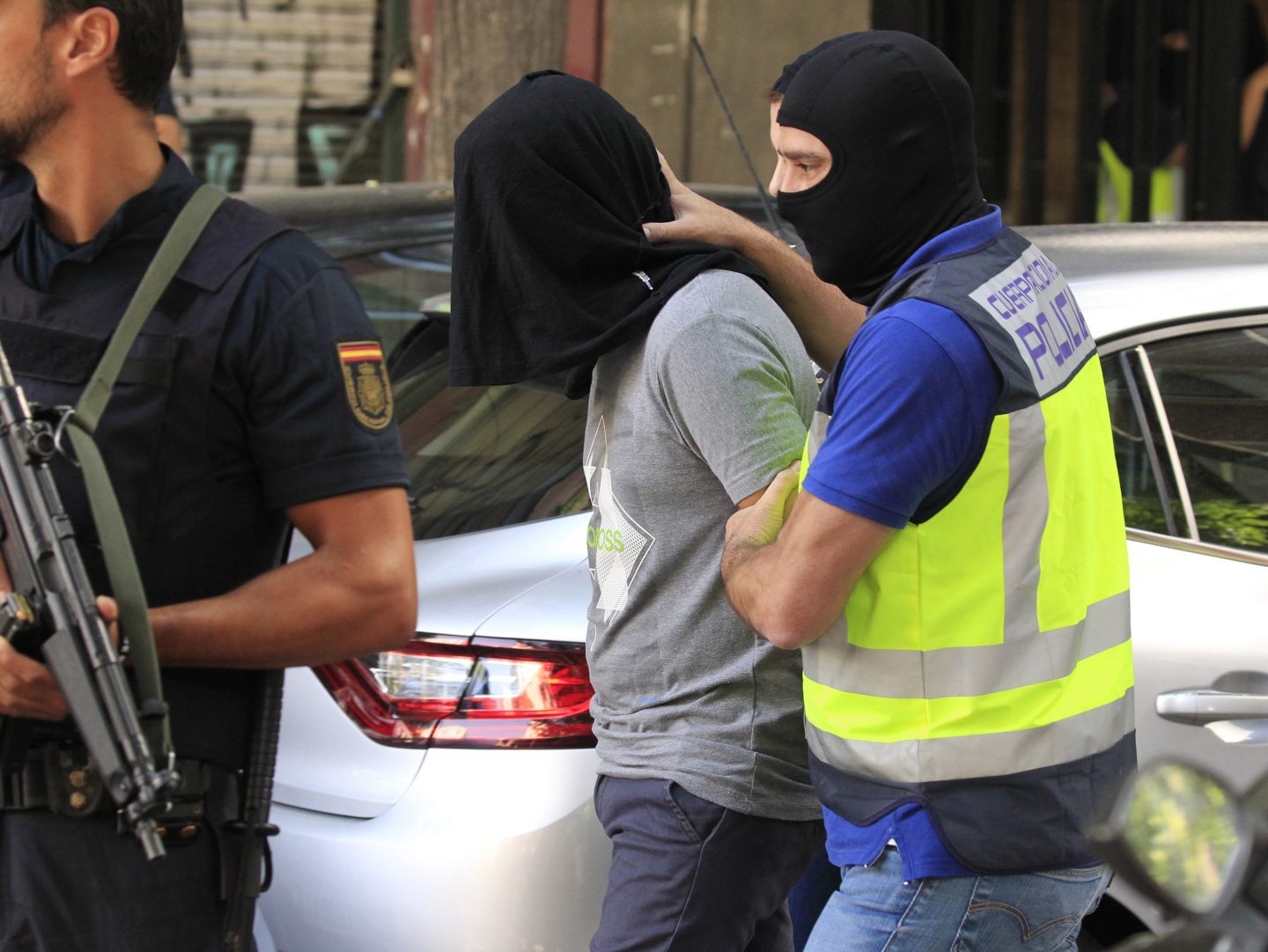 Yihadista detenido en Madrid.