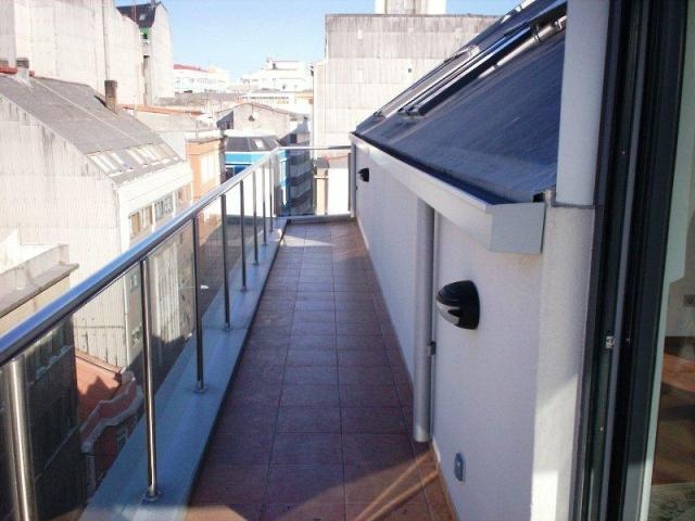 Galería de un piso ofertado en A Coruña.