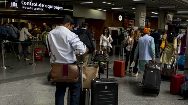 Accesos a la estación de Atocha.