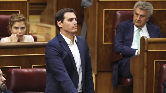 albert-rivera El líder de Ciudadanos, Albert Rivera, en el Congreso de los Diputados.