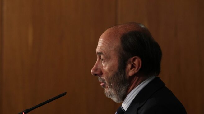 alfredo pérez rubalcaba Alfredo Pérez Rubalcaba, en una comparecencia durante su etapa como ministro del Interior.