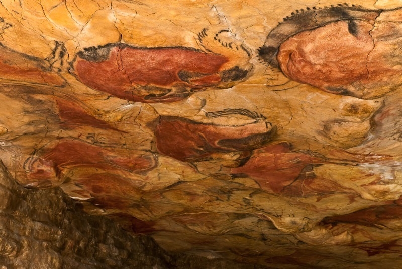 Una fotografía del interior del Museo de Altamira.