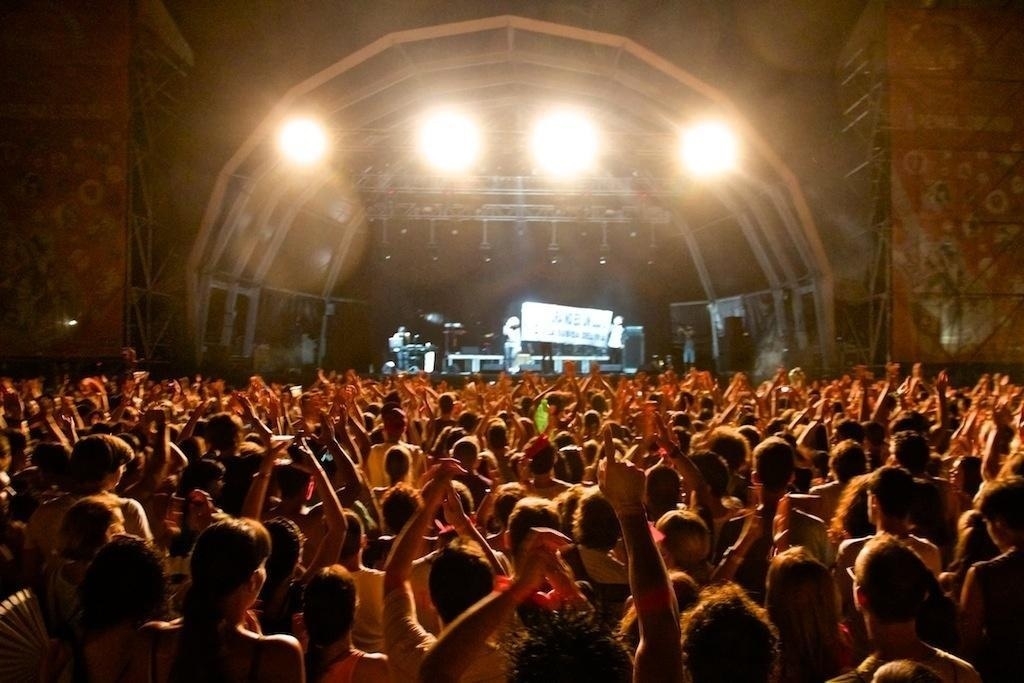 Festival Arenal Sound en 2012.