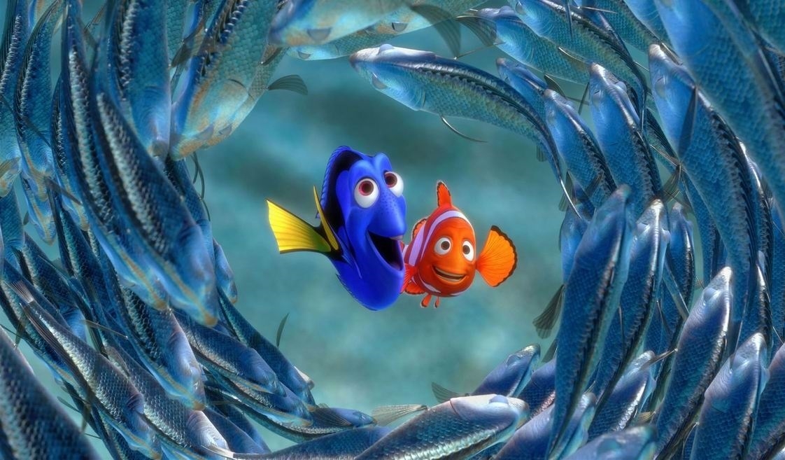 Fotograma de la película 'Buscando a Nemo', una de las preferidas para los niños menores de 12 años según Filmaffinity.