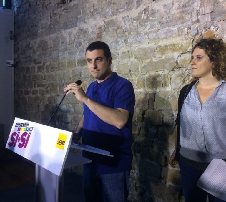 La CUP no descarta presentarse a las elecciones del 21-D: lo decidirá su militancia