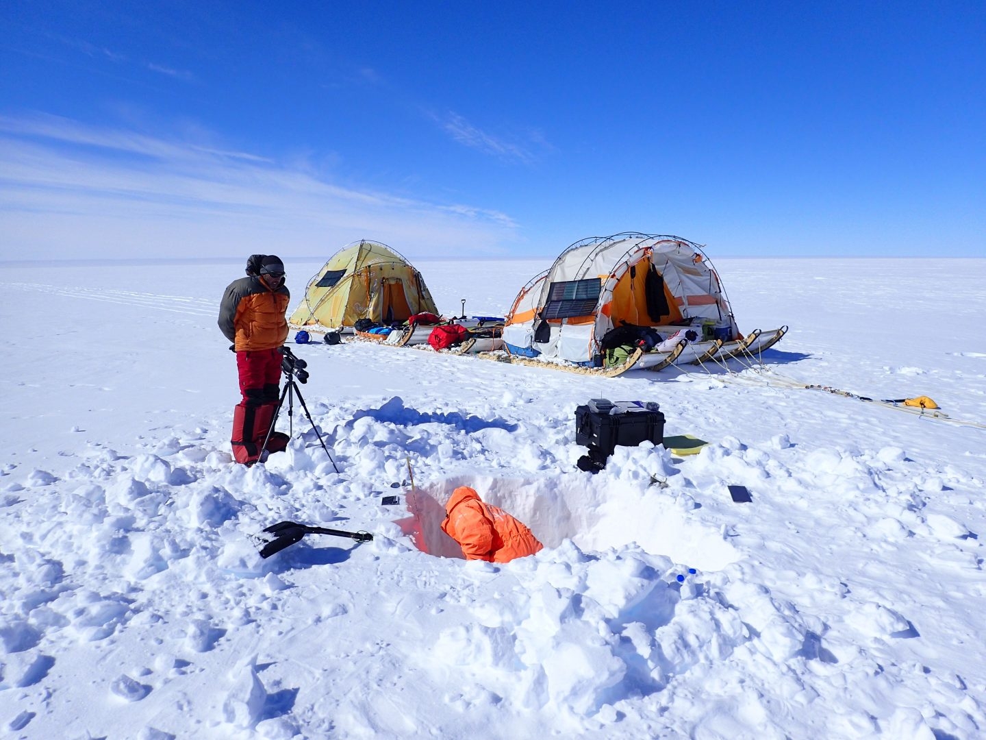 El Trineo de Viento ejemplo en 'Nature' de ciencia polar sostenible